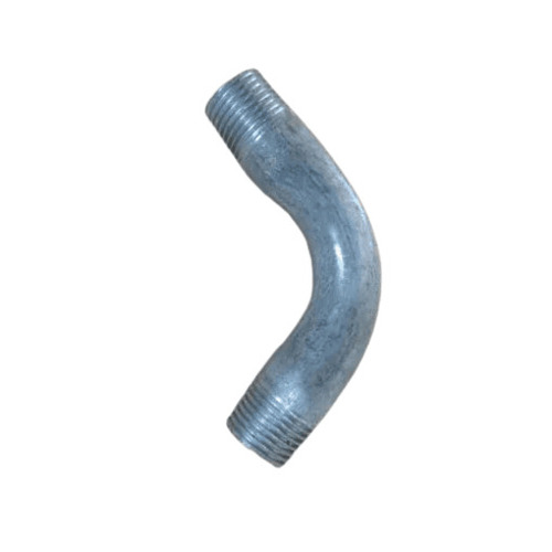 Gi Pipe Bend - Galvanized Iron Standard Size Gray Color | Higher Strength Corrosion and Rust Resistance Easy to Install Lightweight