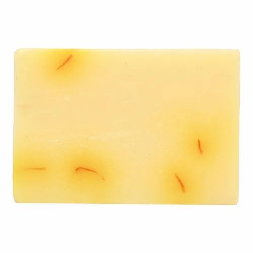Charcoal Bath Soap - 100 gm, Yellow Color, Herbal Ingredients for Glowing Skin
