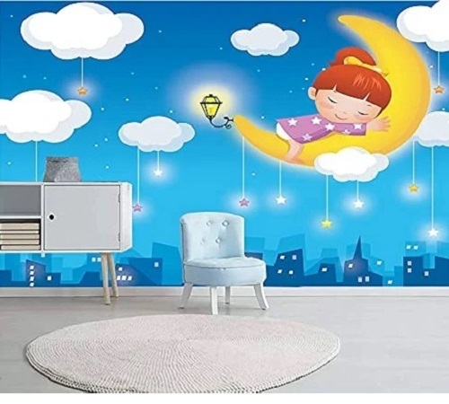 Kids Room Pvc Wallpaper