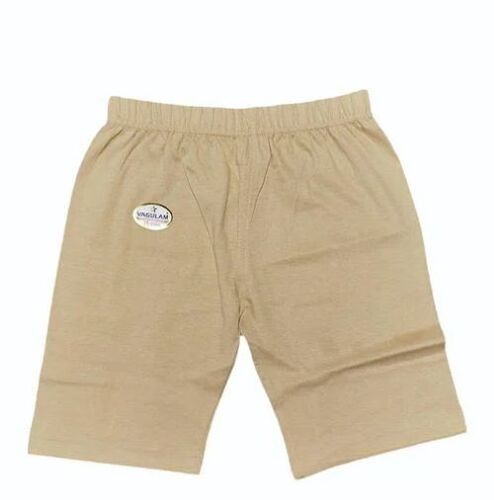 Ladies Cotton Shorts - 80 GSM, Premium Quality Brown Cotton, Stretchable & Quick-Dry with Side Pockets, Mid-Rise Relaxed Fit