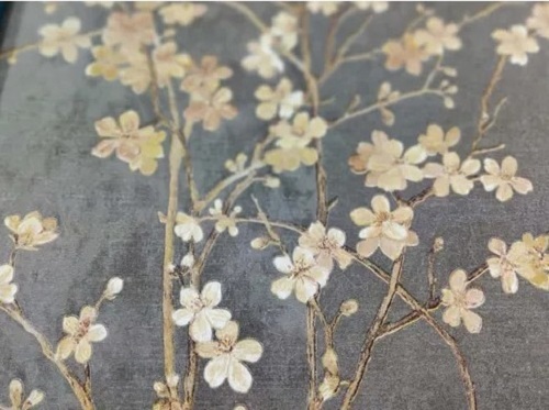 Living Room Wallpaper - PVC Material, Various Sizes | Waterproof, Easy to Clean, Quick Installation, Market Leading Cost