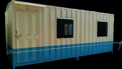Modular Portable Site Office Cabin - Steel Material, Customized Dimensions | Eco-Friendly, Easily Assembled, Available in White, Blue, Black, Green, Red