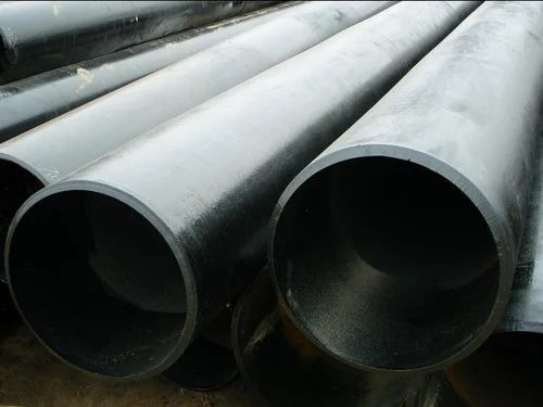 Ms Erw Black Round Pipe - Mild Steel 4 Inch Diameter Round Shape | Grade A Versatile Use in Oil Applications