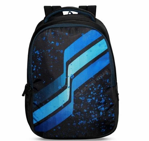 Printed Laptop Backpack Bag