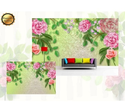 Printed Pvc Wallpaper Roll - Waterproof Pvc, Various Sizes | Long Lasting, Easy To Install, Quality Tested, Timely Delivery