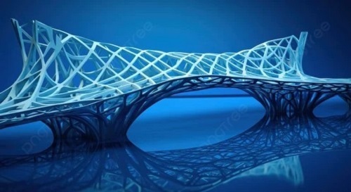 Pvc 3d Blue Wallpaper