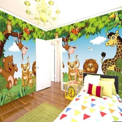 PVC Kids Room Wallpaper