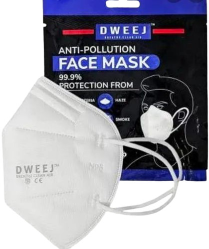 Respirator N95 Mask - New, 4 Layer, Light Weight, Breathable | White, Reusable, Unisex, Anti Pollution, Medical Purpose