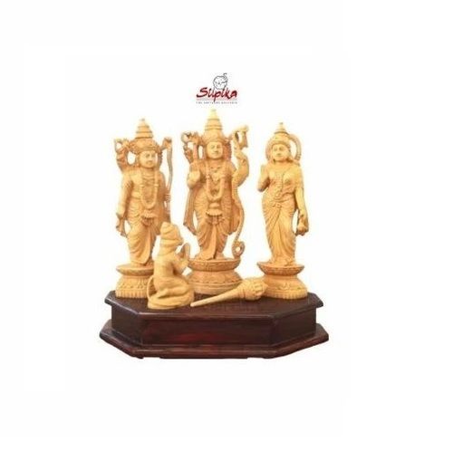 Silpika Wooden Pattabhishekam Statue