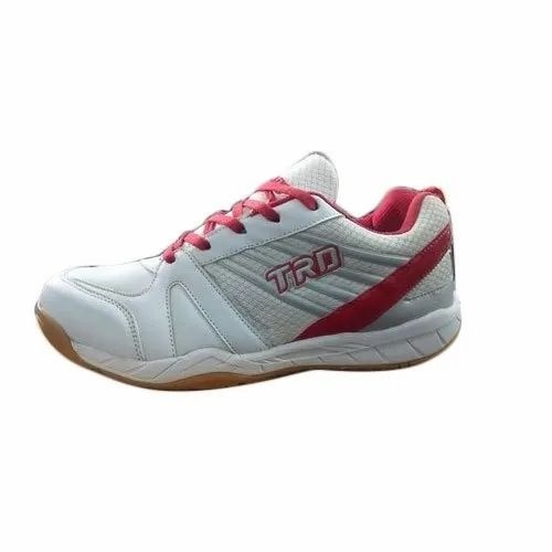 Tarnado Badminton Shoes - PU Leather Upper, Sizes 3-11 | Lightweight, Comfortable, Excellent Traction, Cushioned Insole, Breathable Design, Impact-Resistant Toe Protection