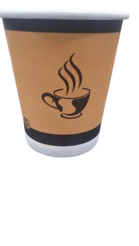 Disposable Paper Cup - 250ml, 3 Inch Height, 2.5 Inch Diameter, Brown Color | Perfect for Events and Party Supplies, Pack of 50
