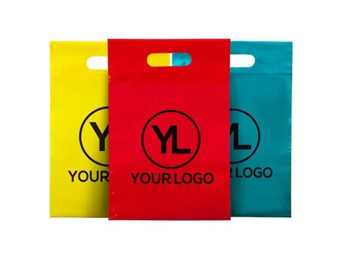 10x14 D Cut Printed Non Woven Bags