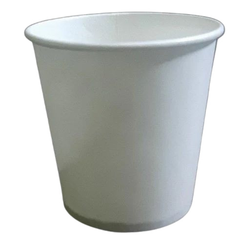 Plain Paper Cup - 130ml , White Disposable Event and Party Supply
