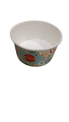 250 Ml Paper Bowl - Printed Paper, Round Shape, 250 ml Capacity | Disposable Event and Party Supplies