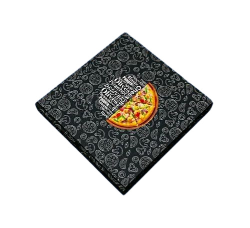 9 Inch Black Pizza Box