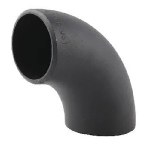 90 Deg Lr Elbow - Metal & Other Materials All Sizes | Polished Finish Black Color Fine Finishing