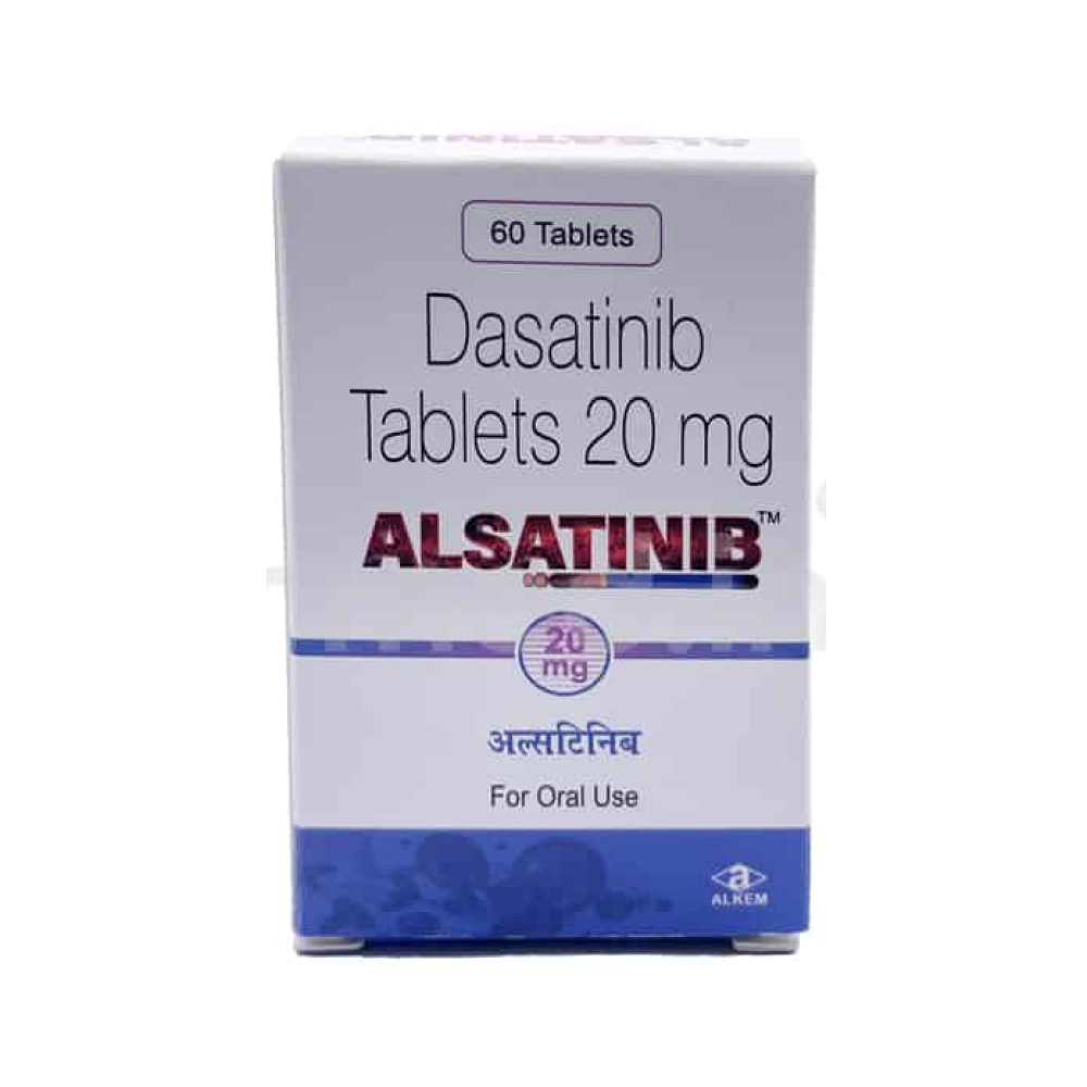 Alsatinib 20Mg Tablet - Shelf Life: 24 Months