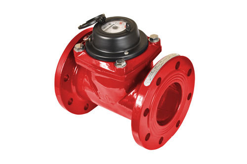 Ci Woltman Hot Water Meter - Color: Red