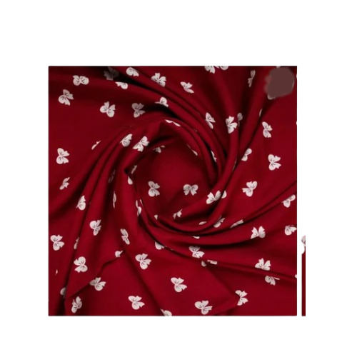 Digital Kids Print Rayon Fabric - 100% Rayon, Black and White Color, Softness Feature for Ease of Washing, Low Shrinkage, Skin Friendly, Printed Pattern, Suitable for Garments Use