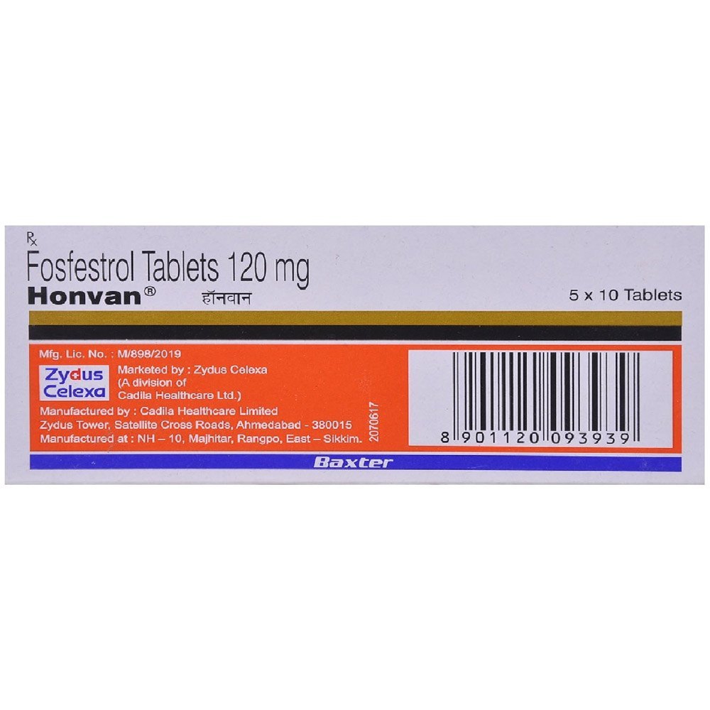 Honvan 120Mg Tablet - Shelf Life: 24 Months