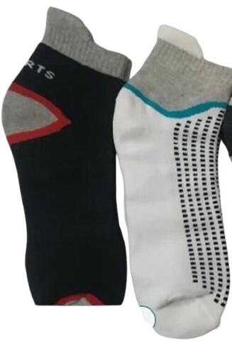 Mens Ankle Terry Socks - Skin Friendly Material, Various Sizes Available, Colorfastness Property - Wrinkle Free, No Color Fade