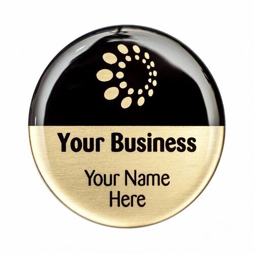 Metal Button Badges - Round Shape Customizable Size | Multicolor Printed Design Cloth Decoration