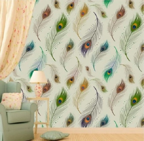 Non Woven Printed Wallpaper - Various Sizes , Easy to Clean and Install, Waterproof Finish, Long Lasting Quality