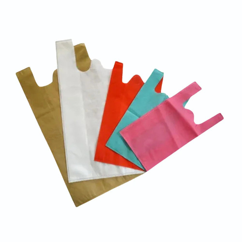 Non Woven W Cut Carry Bags