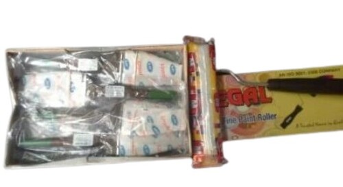 Paint Brush Rollers - Manual, Standard Size, Various Colors | User Friendly, Lightweight, Quality Tested, Portable Solution