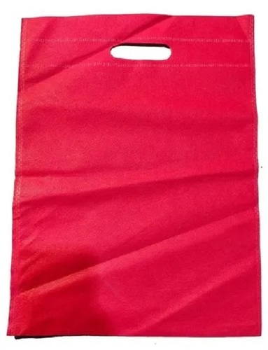 Red D Cut Non Woven Bag