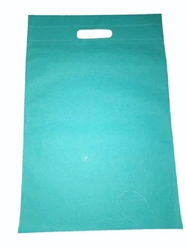 Semi D Cut Non Woven Bag - Eco Friendly, Durable, Plain Style without Handle | Ideal for Industrial Shopping Use