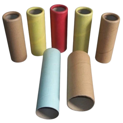 Round Paper Tube - 3mm Thickness Smooth Texture Brown Color for Versatile Packaging