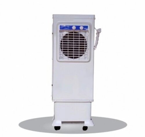 Tower Air Cooler - Metal, 35L Water Tank Capacity, White Color | Manual Cleaning, For Home, Office, Hotel, Floor Standing