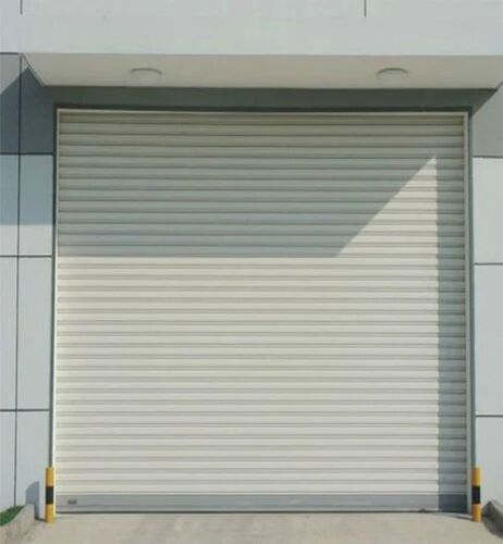 White Rolling Shutter - 10mm Thick, Motorized Operation | Premium Quality, High Durability, Weather Resistant, Push Button Control