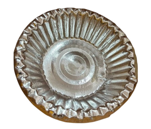 250 Ml Silver Paper Bowl - 250ml Capacity, Round Shape, Silver Color | Disposable Paper Material for Events and Party Supplies