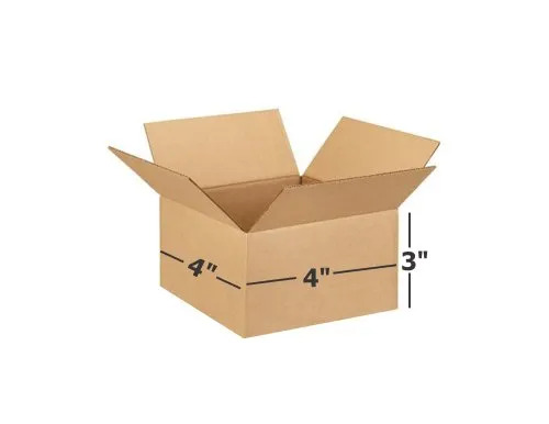 3 Ply Corrugated Packing Boxes - Durable & Eco-Friendly, Brown Color for Apparel, Candy, Gifts, Home Appliances, Personal Care, Pharmaceuticals