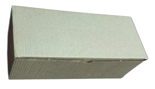3 Ply Corrugated Box - Durable Plain Kraft Paper, Eco-friendly Design For Food Use, Rectangle Shape In Various Colors