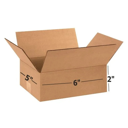 3 Ply Corrugated Packing Box - Durable Eco-Friendly Material, Brown Color | Ideal for Apparel, Food, Gifts, Home Appliances, Personal Care, Pharmaceutical Use