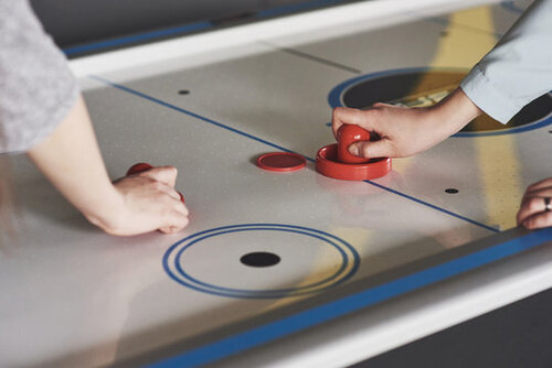 Air Hockey Table - Area Required: Na