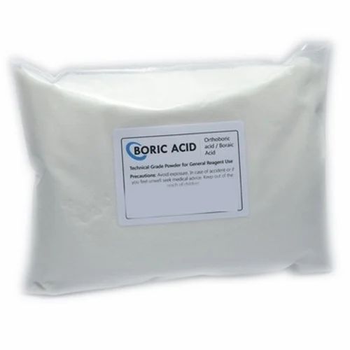 Boric Acid Powder - Industrial Grade, 98% Purity | Very Good Quality, White Powder, Cool & Dry Storage
