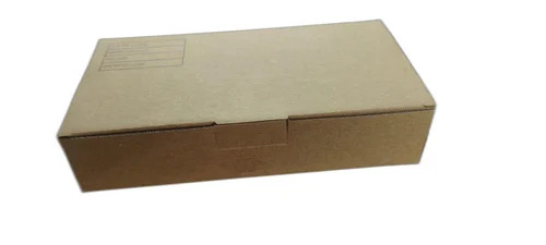 Corrugated Pizza Packaging Box - Three Ply Kraft Paper, Eco-Friendly Durable Design For Food Storage