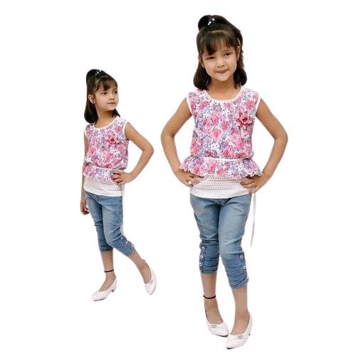 Designer Kids Capri With Top