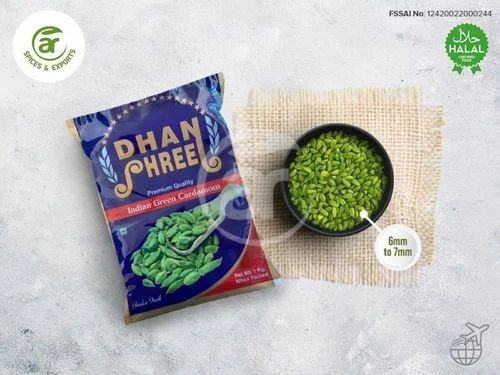 Green Cardamom - 1 kg, 8 mm Size | 100% Organic, Fresh And Aromatic, Premium Quality