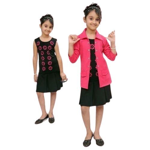 Kids Dress With Shrug