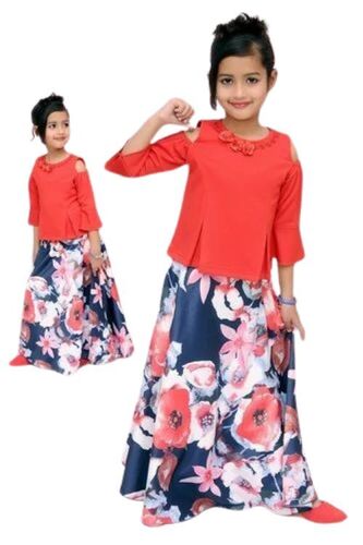 Kids Top Long Skirt