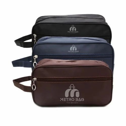 Promotional Pouch - Black, 2kg Capacity with Handled Design | Attractive Multicolor Customizable Size