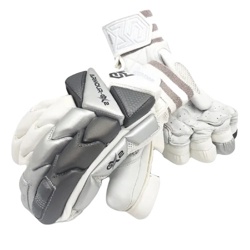 Cricket Gloves - Premium Breathable Flexible Leather Design | Light Weight, Durable, Unisex for Adults, Machine Made in India