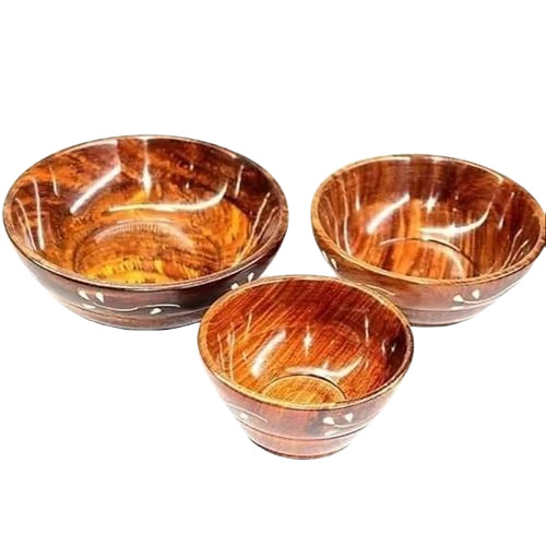 Wooden Bowl Set 