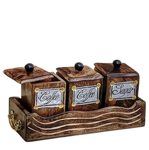 Wooden Container Set