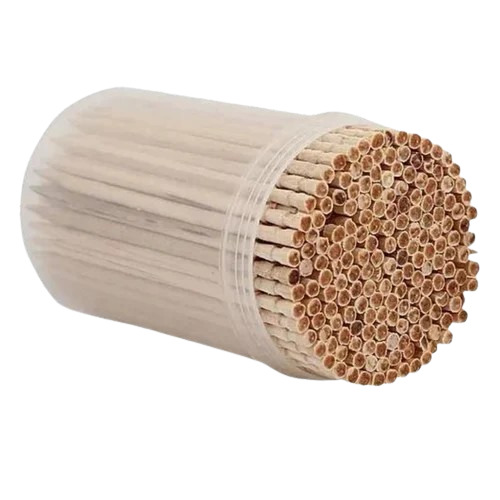 Wooden Toothpick - 3 Inch, Brown Color, Disposable | 40 Pieces Per Box, 100 Boxes Pack